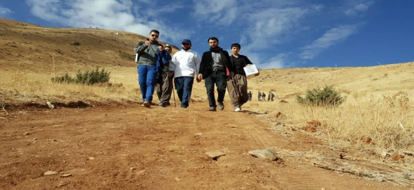 صعود به قله آبیدر و پاکسازی مسیر صعود