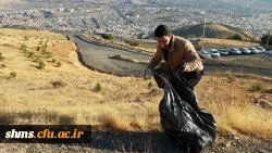 صعود به قله آبیدر و پاکسازی مسیر صعود