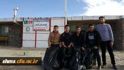 صعود به قله آبیدر و پاکسازی مسیر صعود