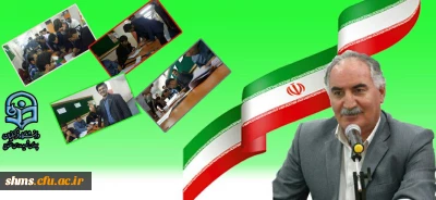 تشکر و قدردانی  دکتر حبیب اله قادرمرزی از حضور دانشجویان در انتخابات شوراهای صنفی