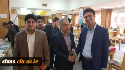 بازدید دکتر الماسی از نمایشگاه کتاب دانشگاه کردستان 14