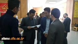 بازدید دکتر الماسی از نمایشگاه کتاب دانشگاه کردستان 16
