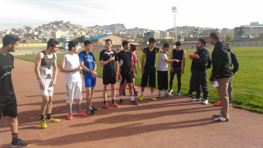 برگزاری مسابقه در رشته ورزشی دو و میدانی 3