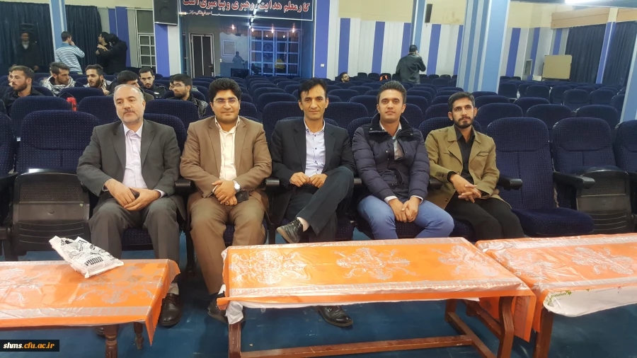 مراسم برگزاری بدرقه دانشجویان پردیس شهید مدرس سنندج  برای شرکت در اربعین حسینی  3