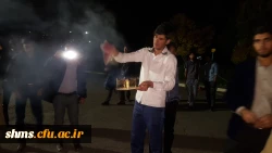 مراسم برگزاری بدرقه دانشجویان پردیس شهید مدرس سنندج  برای شرکت در اربعین حسینی