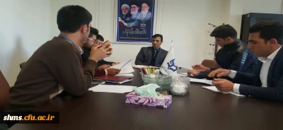نشست اعضای شورای صنفی و نمایندگان دانشجویان با حضور دکتر مسعود الماسی