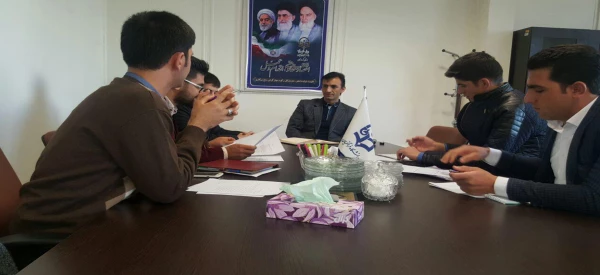 نشست اعضای شورای صنفی و نمایندگان دانشجویان با حضور دکتر مسعود الماسی