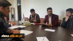 نشست اعضای شورای صنفی و نمایندگان دانشجویان با حضور دکتر مسعود الماسی