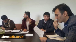 نشست اعضای شورای صنفی و نمایندگان دانشجویان با حضور دکتر مسعود الماسی