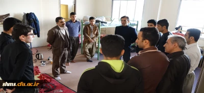 بازدید سرزده دکتر مسعود الماسی از خوابگاهای دانشجویی به مناسبت گرامیداشت روز دانشجو