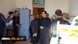 بازدید سرزده دکتر مسعود الماسی از خوابگاهای دانشجویی به مناسبت گرامیداشت روز دانشجو