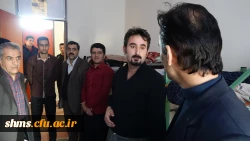 بازدید سرزده دکتر مسعود الماسی از خوابگاهای دانشجویی به مناسبت گرامیداشت روز دانشجو