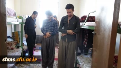 بازدید سرزده دکتر مسعود الماسی از خوابگاهای دانشجویی به مناسبت گرامیداشت روز دانشجو