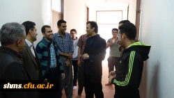 بازدید سرزده دکتر مسعود الماسی از خوابگاهای دانشجویی به مناسبت گرامیداشت روز دانشجو