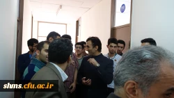 بازدید سرزده دکتر مسعود الماسی از خوابگاهای دانشجویی به مناسبت گرامیداشت روز دانشجو