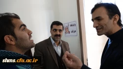 بازدید سرزده دکتر مسعود الماسی از خوابگاهای دانشجویی به مناسبت گرامیداشت روز دانشجو
