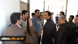 بازدید سرزده دکتر مسعود الماسی از خوابگاهای دانشجویی به مناسبت گرامیداشت روز دانشجو