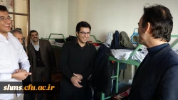 بازدید سرزده دکتر مسعود الماسی از خوابگاهای دانشجویی به مناسبت گرامیداشت روز دانشجو