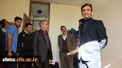 بازدید سرزده دکتر مسعود الماسی از خوابگاهای دانشجویی به مناسبت گرامیداشت روز دانشجو