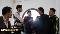 بازدید سرزده دکتر مسعود الماسی از خوابگاهای دانشجویی به مناسبت گرامیداشت روز دانشجو 17
