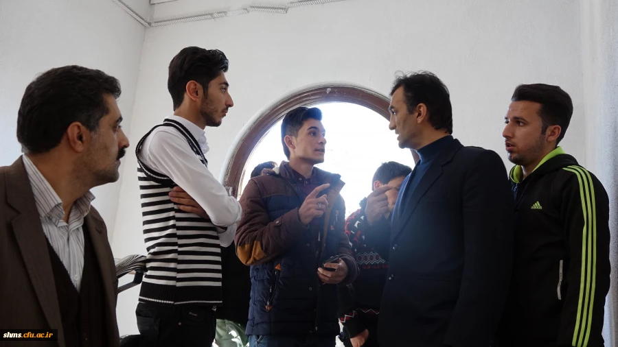 بازدید سرزده دکتر مسعود الماسی از خوابگاهای دانشجویی به مناسبت گرامیداشت روز دانشجو 17