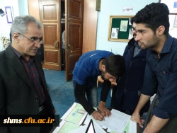 برگزاری مراسم بزرگداشت روز دانشجو با حضور مهندس سید احسن علوی نماینده محترم مردم در مجلس شورای اسلامی