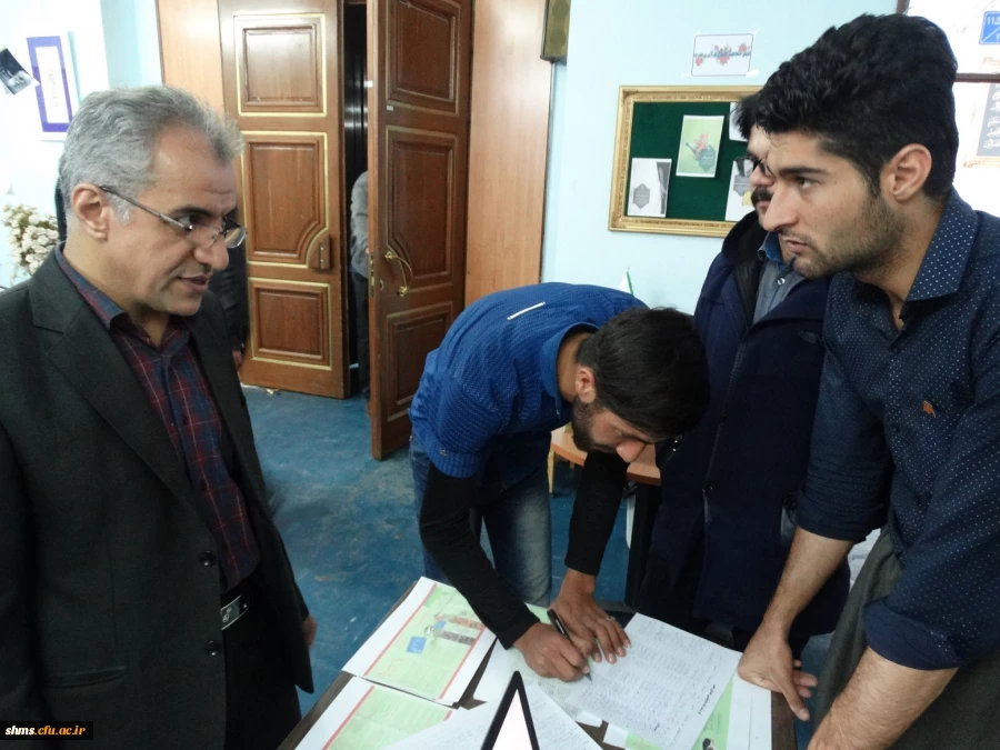 برگزاری مراسم بزرگداشت روز دانشجو با حضور مهندس سید احسن علوی نماینده محترم مردم در مجلس شورای اسلامی