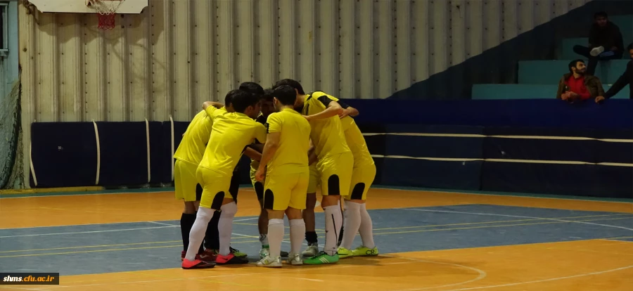 اعلام نتایج مسابقات فوتسال به مناسبت گرامیداشت روز دانشجو