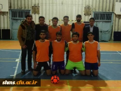 اعلام نتایج مسابقات فوتسال به مناسبت گرامیداشت روز دانشجو