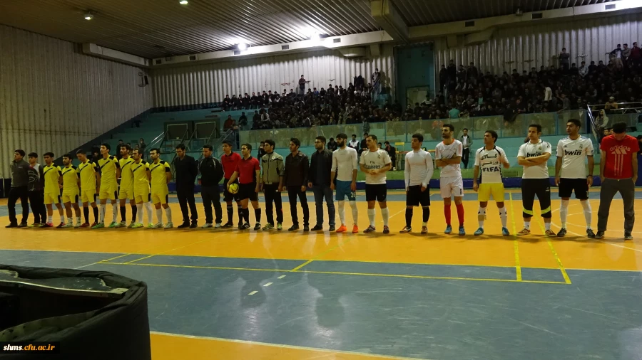 اعلام نتایج مسابقات فوتسال به مناسبت گرامیداشت روز دانشجو