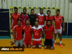 اعلام نتایج مسابقات فوتسال به مناسبت گرامیداشت روز دانشجو
