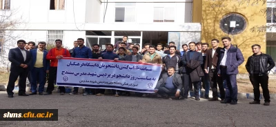 برگزاری مسابقه طناب کشی  به مناسبت گرامیداشت روز دانشجو