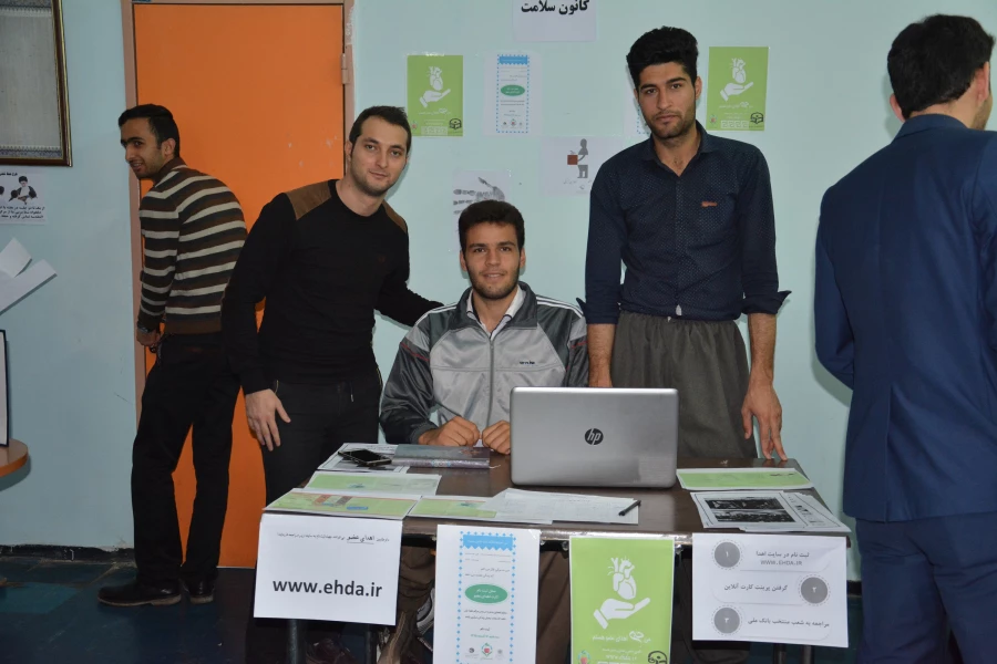 برگزاری مراسم ثبت نام اهدای عضو «پیوند کارت» همزمان با روز دانشجو