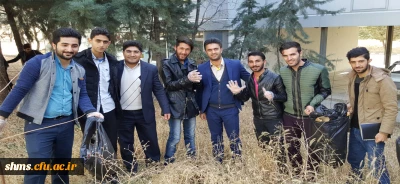 حرکت تحسین برانگیز دانشجویان به مناسبت هفته وحدت