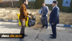 حرکت تحسین برانگیز دانشجویان به مناسبت هفته وحدت