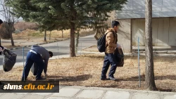 حرکت تحسین برانگیز دانشجویان به مناسبت هفته وحدت 19