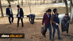 حرکت تحسین برانگیز دانشجویان به مناسبت هفته وحدت 23