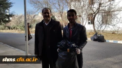 حرکت تحسین برانگیز دانشجویان به مناسبت هفته وحدت