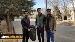 حرکت تحسین برانگیز دانشجویان به مناسبت هفته وحدت