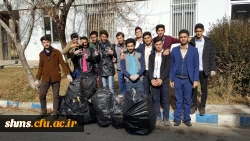 حرکت تحسین برانگیز دانشجویان به مناسبت هفته وحدت