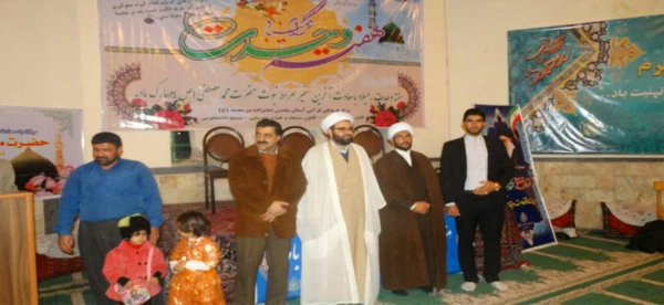جشن باشکوه میلاد پیامبر رحمت و مهربانی در مقبره امام زاده پیرمحمد برگزار شد 2