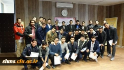 تجلیل از دانشجویان فعال فرهنگی به مناسبت همکاری در برگزاری مراسم روز دانشجو 5