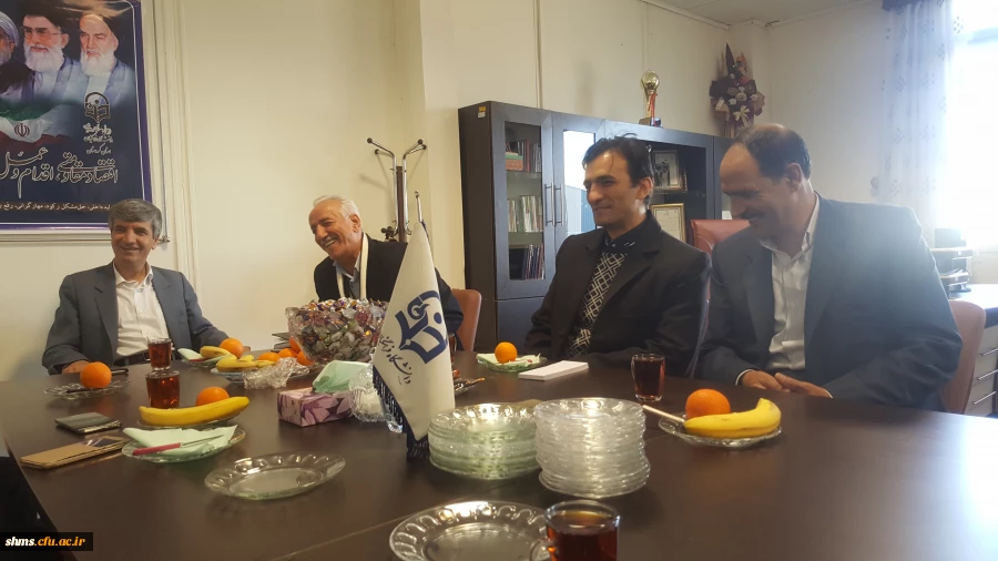 بازدید نماینده نماینده منتخب مردم شهرستان های قروه و دهگلان در مجلس شورای اسلامی  از پردیس شهید مدرس سنندج