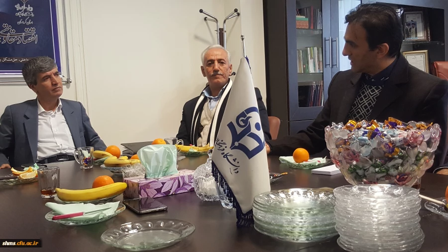 بازدید نماینده نماینده منتخب مردم شهرستان های قروه و دهگلان در مجلس شورای اسلامی  از پردیس شهید مدرس سنندج