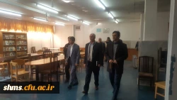 بازدید نماینده منتخب مردم شهرستان های قروه و دهگلان در مجلس شورای اسلامی  از پردیس شهید مدرس سنندج