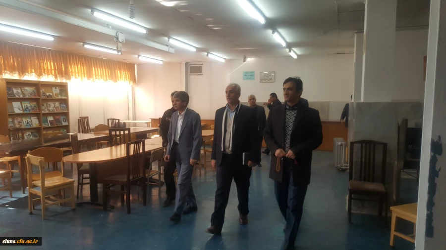 بازدید نماینده منتخب مردم شهرستان های قروه و دهگلان در مجلس شورای اسلامی  از پردیس شهید مدرس سنندج