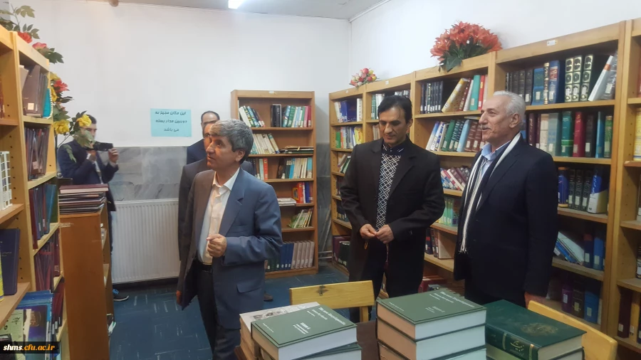 بازدید نماینده منتخب مردم شهرستان های قروه و دهگلان در مجلس شورای اسلامی  از پردیس شهید مدرس سنندج