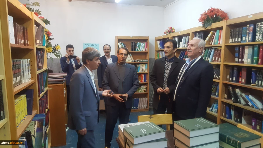 بازدید نماینده منتخب مردم شهرستان های قروه و دهگلان در مجلس شورای اسلامی  از پردیس شهید مدرس سنندج