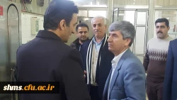 بازدید نماینده منتخب مردم شهرستان های قروه و دهگلان در مجلس شورای اسلامی  از پردیس شهید مدرس سنندج