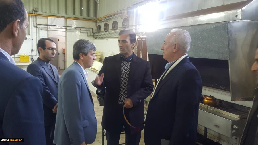 بازدید نماینده منتخب مردم شهرستان های قروه و دهگلان در مجلس شورای اسلامی  از پردیس شهید مدرس سنندج